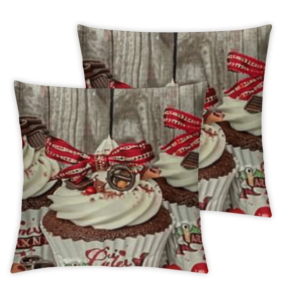 Home Decor Throw Pillow Cover with Zipper Christmas Hot Cocoa Gnome Cushion Cover Case 16x26in Farmhouse Rectangle Accent Pillowcase for Sofa Couch Bedroom Christmas Decoration