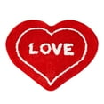 thumbnail image 1 of Home Decor Valentine'S Day Heart Shaped Carpet Valentine'S Day Bathroom Decoration Slip Bathroom Mat Red Bathroom Decoration Washable Heart Shaped Floor And Door Mat Welcome Carpet, 1 of 6