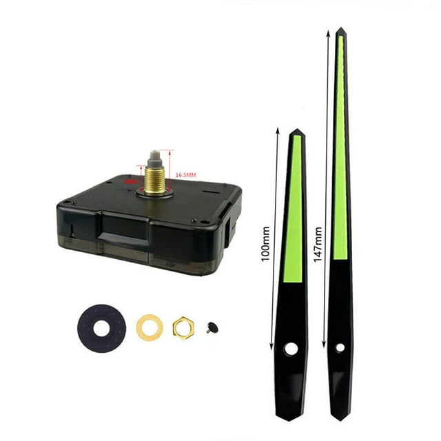 Home Decor Wall Clock Movement Mechanism Kit Battery Operated Diy