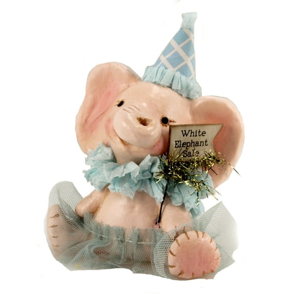 Home Decor White Elephant Sale Polyresin Pink Elephant Ma9261