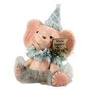 Bethany Lowe White Elephant Sale Figurine