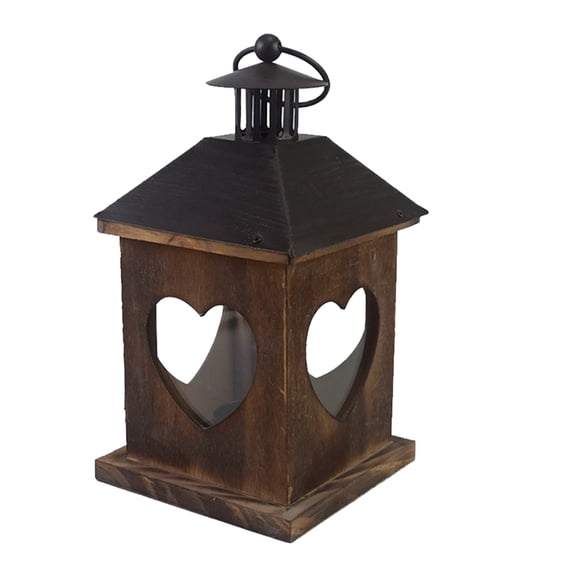 Home Decor With Ring Ornament Gift Lantern Shape Multifunctional Candle Holder Bedroom Garden Vintage Style Living Room Yard