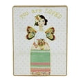 thumbnail image 1 of Home Decor Wood Block Wood Inspirational Hearts Angel 12557.. Loved, 1 of 3