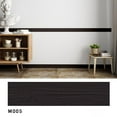 thumbnail image 1 of Home Decor Wood Grain Windowsill Living Room Skirting Line Corner Wallpaper Waist Line Floor Tile Sticker 8X60CM M005, 1 of 8