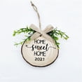 thumbnail image 1 of Home Decor ZKCCNUK Welcome Artificial Wreath Door Decoration Boxwood Wooden Sign Pendant, 1 of 2