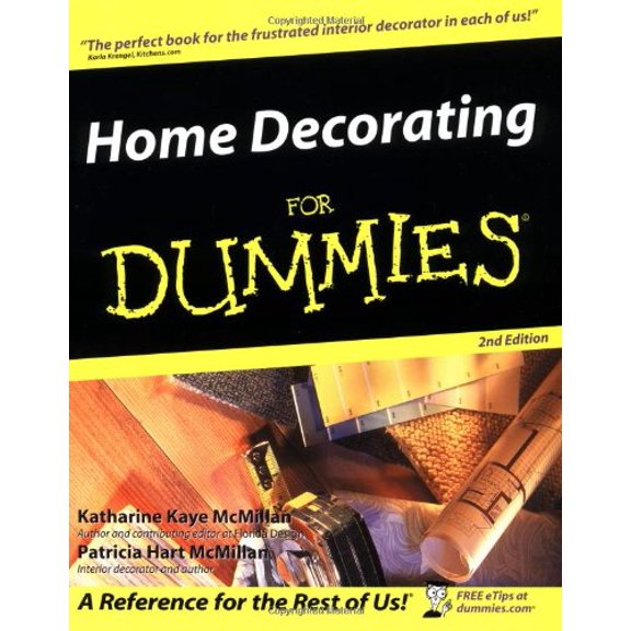 Pre-Owned General Trade: Home Decorating for Dummies (Paperback)