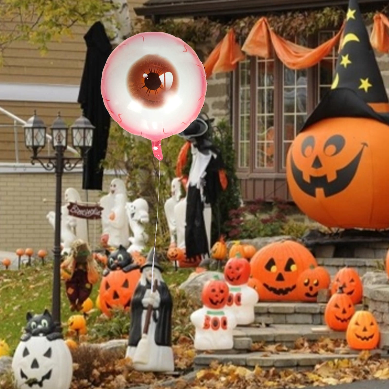 Home Decorating Ideas Eyeball Balloons Inflatable Eyeball Pumpkin Round