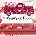 Home Decorating Ideas Pink Valentine's Day Decoration Tapestry Party
