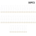 thumbnail image 1 of Home Decoration 50Pcs Beautiful Star Shape Wood DIY Craft Wooden Decoration for Home Scrapbook Accessories, 1 of 8