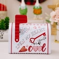 thumbnail image 1 of Home Decoration Ornament Valentine'S Day Ornaments Decorative Items Home Atmosphere Layout Valentine'S Day Mailbox Tinplate Envelope Gift White - One Size, 1 of 8