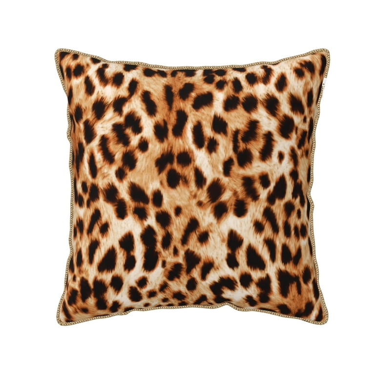 Cheetah throw pillow hot sale