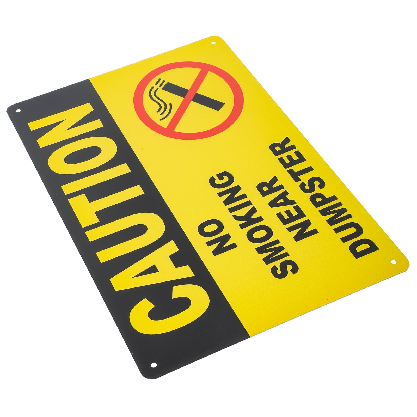 12x8 Inch No Smoking Sign Advantus No Smoking Sign - 12x8 Inch Plastic ...