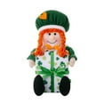 Home Decoration St. Patrick'S Day Ornament Cartoon Doll Hug Gift Box