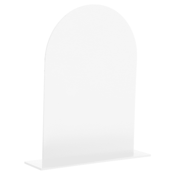 Home Decorations Acrylic Table Place Sign Bride 14.20X12.00X5.00CM White