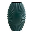 thumbnail image 1 of Home Decorations for Living Room Plastic Flower Vase for Fresh or Dried Bouquets Modern White Decorative Vase for Shelf, Table, or Wedding Centerpiece, 1 of 7