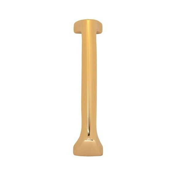 Home Decorative Door Knob Mission Style Pull - 6-1by4" - Polished Brass