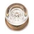 thumbnail image 1 of Home Decorative Door Knob Netropol Rosette Passage Set 2-3by8" Antique Brass, 1 of 1