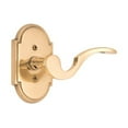 thumbnail image 1 of Home Decorative Door Knob Palladian Plate Double Dummy Set, Polished Brass, 1 of 1