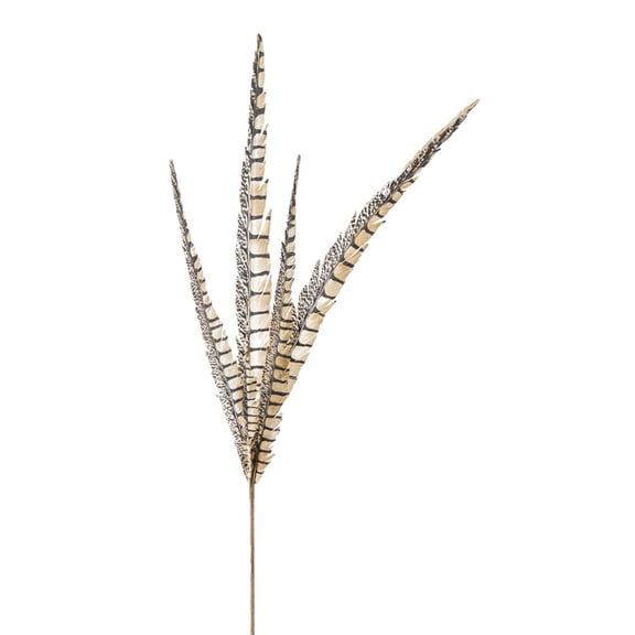 Home Decorative Faux Feather 29"H (Set of 12) Polyester