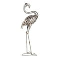 thumbnail image 1 of Home Decorative Galvanized Metal Rustic Flamingo Garden Decor, 1 of 6