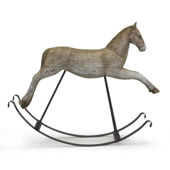 Home Decorative Horse Rocker 22.25"L x 19.25"H Resin