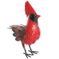 thumbnail image 1 of Home Decorative Indoor 13" Iron Cardinal, 1 of 1