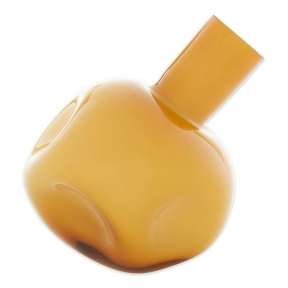 Home Decorative Indoor Abstract Glass Vase - Yellow