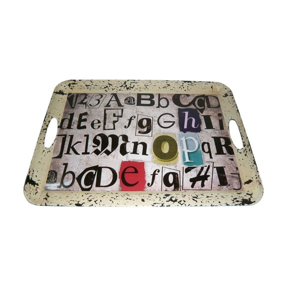 Home Decorative Indoor Artwork Inspiration Tray - 2 Pack