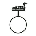 thumbnail image 1 of Home Decorative Indoor Black Loon Design - Towel Ring, 1 of 2