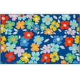 thumbnail image 1 of Home Decorative Indoor Outdoor Accent Rug Fun Flowers - 22" X 32", 1 of 5