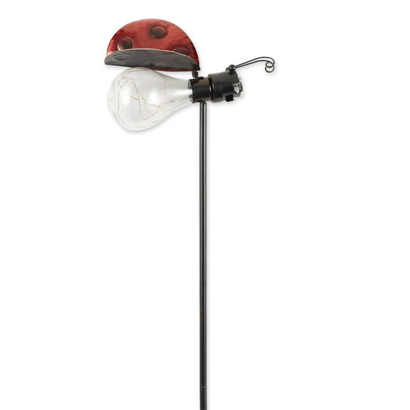 Home Decorative Ladybug Solar Fairy Light Garden Stake