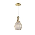 thumbnail image 1 of Home Decorative Midcentury Modern Miya 1 Light Pendant - Iron and Acrylic, 1 of 9