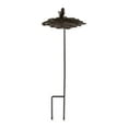 thumbnail image 1 of Home Decorative Outdoor Cast Iron Leaf Bird Bath On Stake, 1 of 3