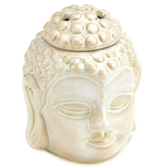 Home Decorative Peaceful Buddha, Ceramic Oil Warmer