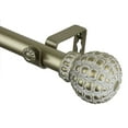 thumbnail image 1 of Home Decorative Pod Curtain Rod 66-120 inch - Light Gold, 1 of 4