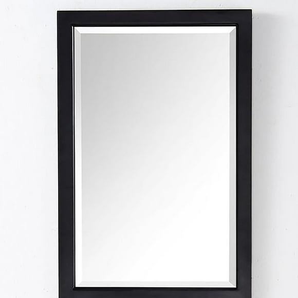 Home Decorative Rectangular Solid Wood 20" X 30" Mirror - Espresso