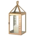 thumbnail image 1 of Home Decorative Rose Gold Stainless Steel Caring Lantern - 14 inches, 1 of 4