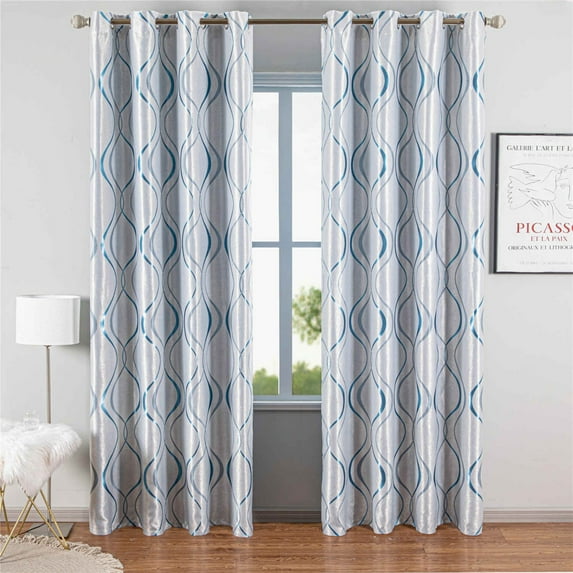 Home Decorative Semi-Blackout curtain Panel, Odesa