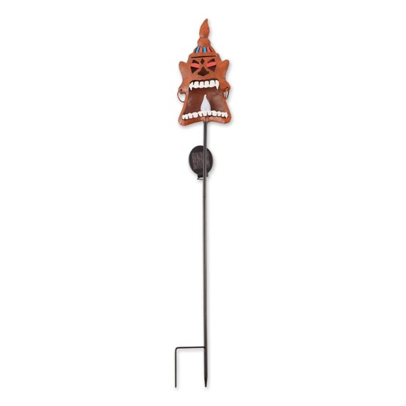 Home Decorative Tiki-Tohua Solar Lighted Garden Stake