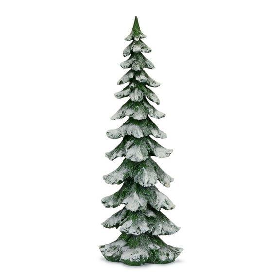 Home Decorative Tree 26"H Resin - Green, White