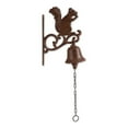 thumbnail image 1 of Home Decorative Wall-Mounted Cast Iron Squirrel Bell, 1 of 7