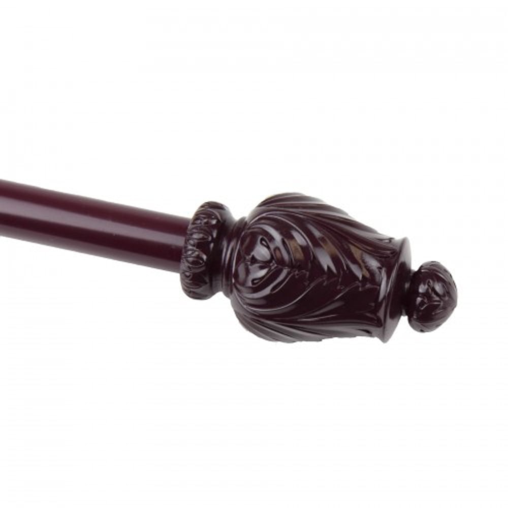 Home Decorative Window Accessories Mahogany Tulip Curtain Rod 84120