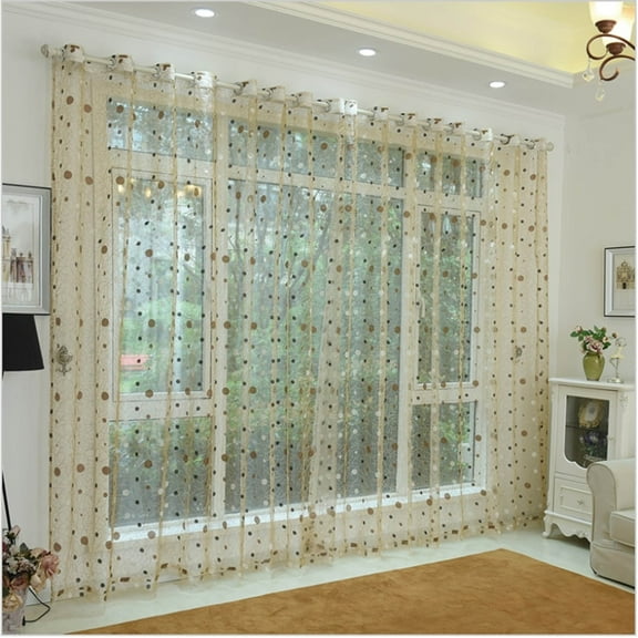 Home Decorative Window Sheer Curtain Panel, Marseille