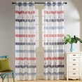 thumbnail image 1 of Home Decorative Window Sheer Curtain Panel, Miami, 1 of 4