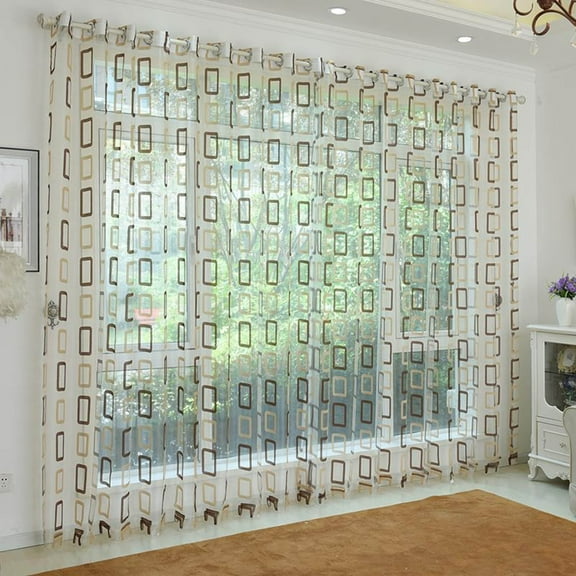 Home Decorative Window Sheer Curtain Panel, Nice