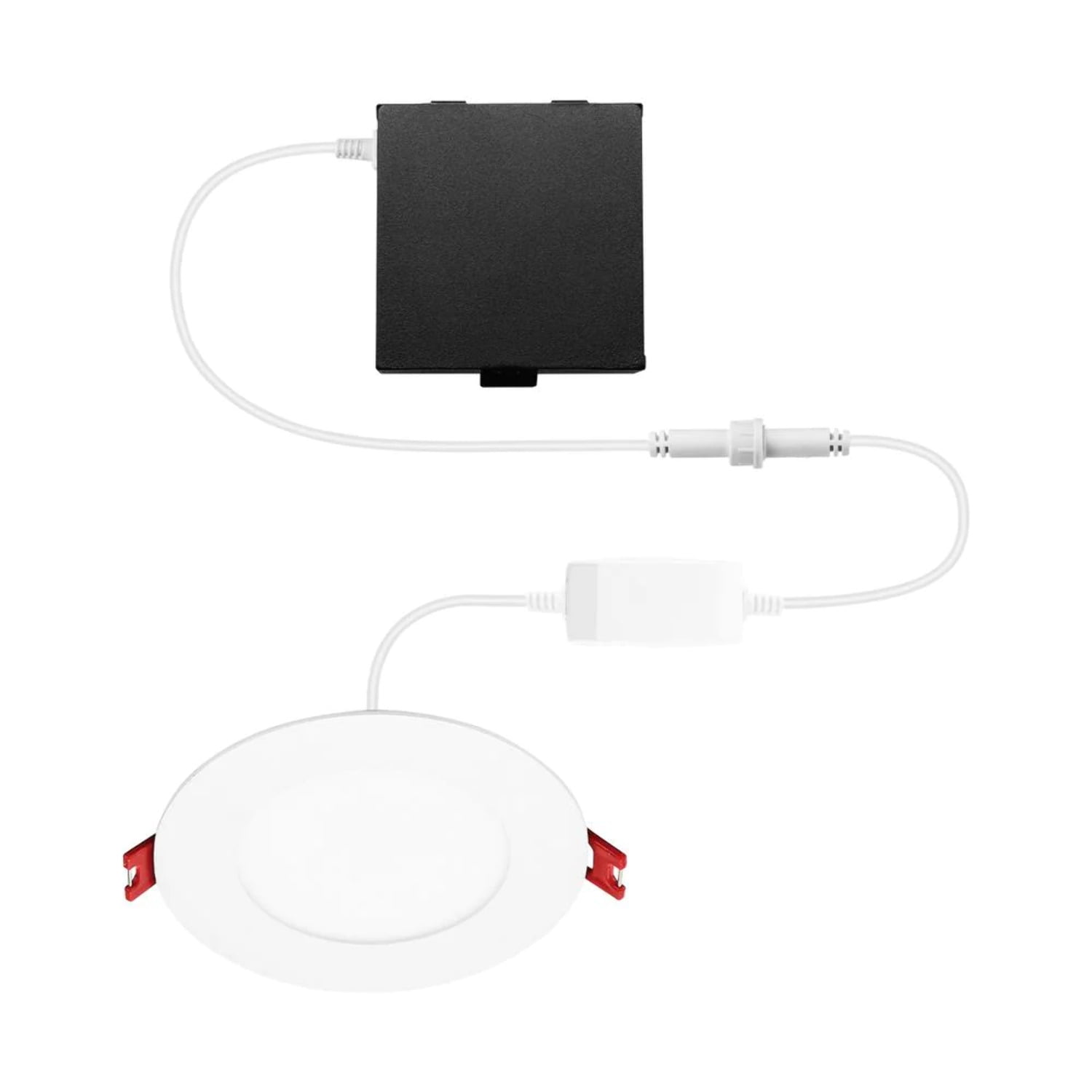 White 4-Inch Ultra Slim Smart LED Recessed Light Kit