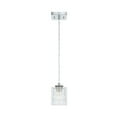 thumbnail image 1 of Home Decorators Collection 40-Watt Equivalent Chrome Integrated LED Mini Pendant, 1 of 6