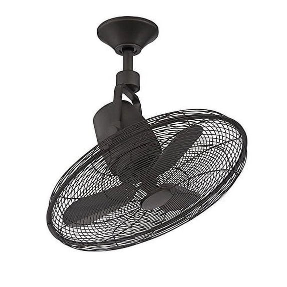 Home Decorators AL14-22-NI Bentley III 22" Oscillating Natural Iron Ceiling Fan