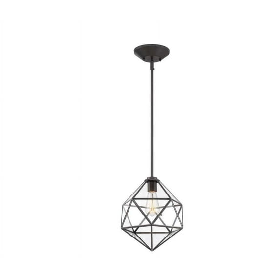 Home Decorators Collection 1-Light English Bronze Hanging Pendant