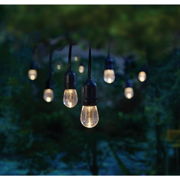 Home Decorators Collection 12-Light 24 Ft. Integrated LED String Light with Color Changing Bulbs